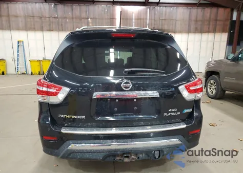 2014 Nissan Pathfinder Sv Hybrid из США, поврежденный, VIN 5N1CR2MM4EC656957